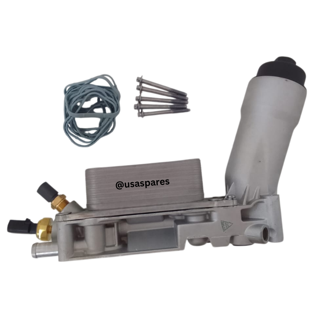 Aluminum oil cooler for Jeep, Dodge & Chrysler 3.6L engines – durable OEM component designed for efficient engine oil cooling and performance.