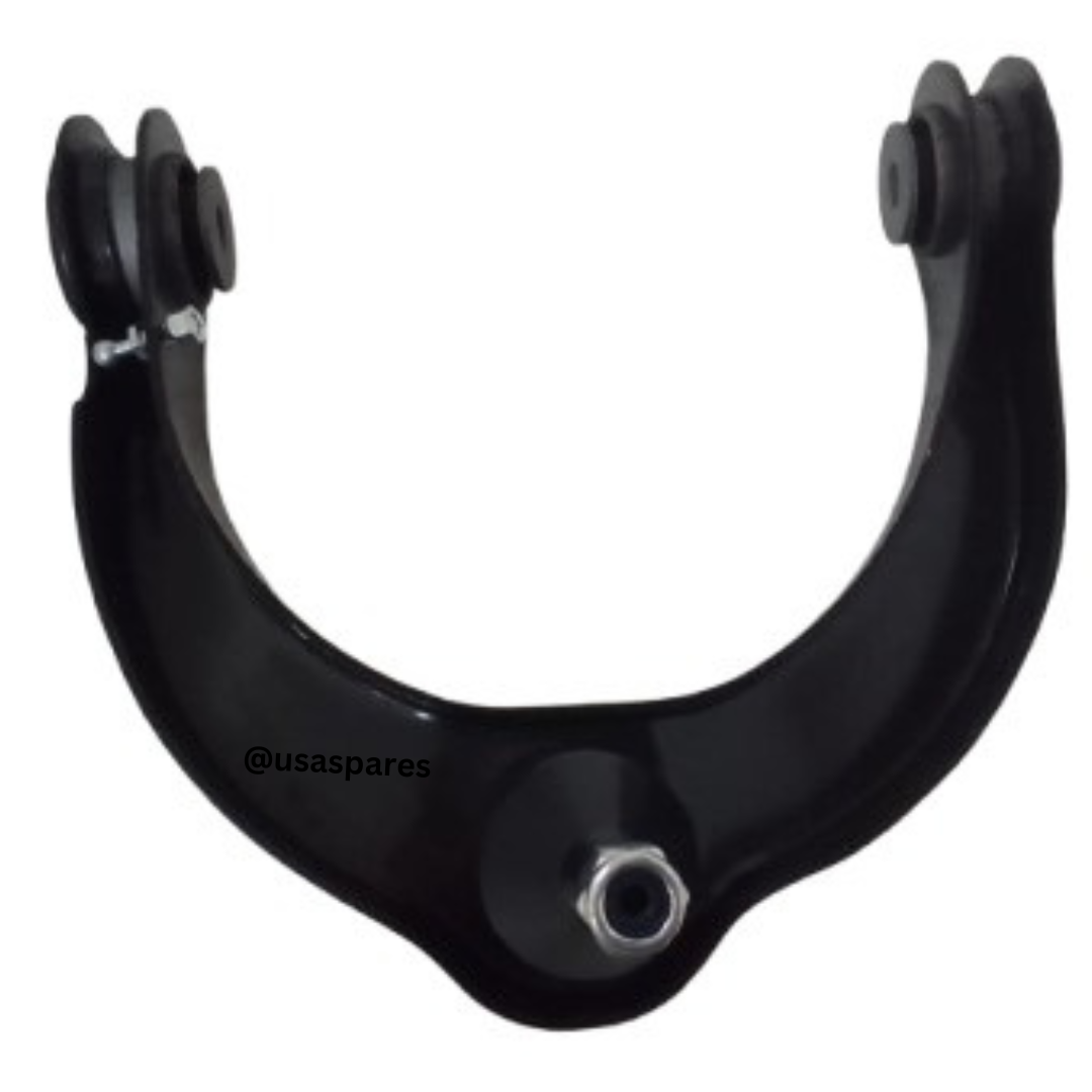 New front upper control arms fitted on a Jeep Grand Cherokee WK2, showcasing upgraded suspension parts for enhanced durability, alignment, and off-road capability.