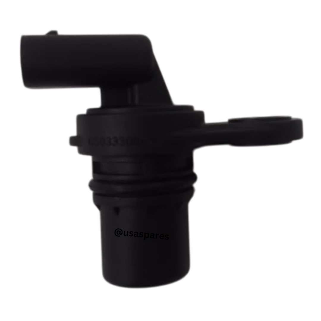 New Dodge Caliber Camshaft Position Sensor shown close-up, designed to monitor camshaft position for accurate engine timing and optimal performance.