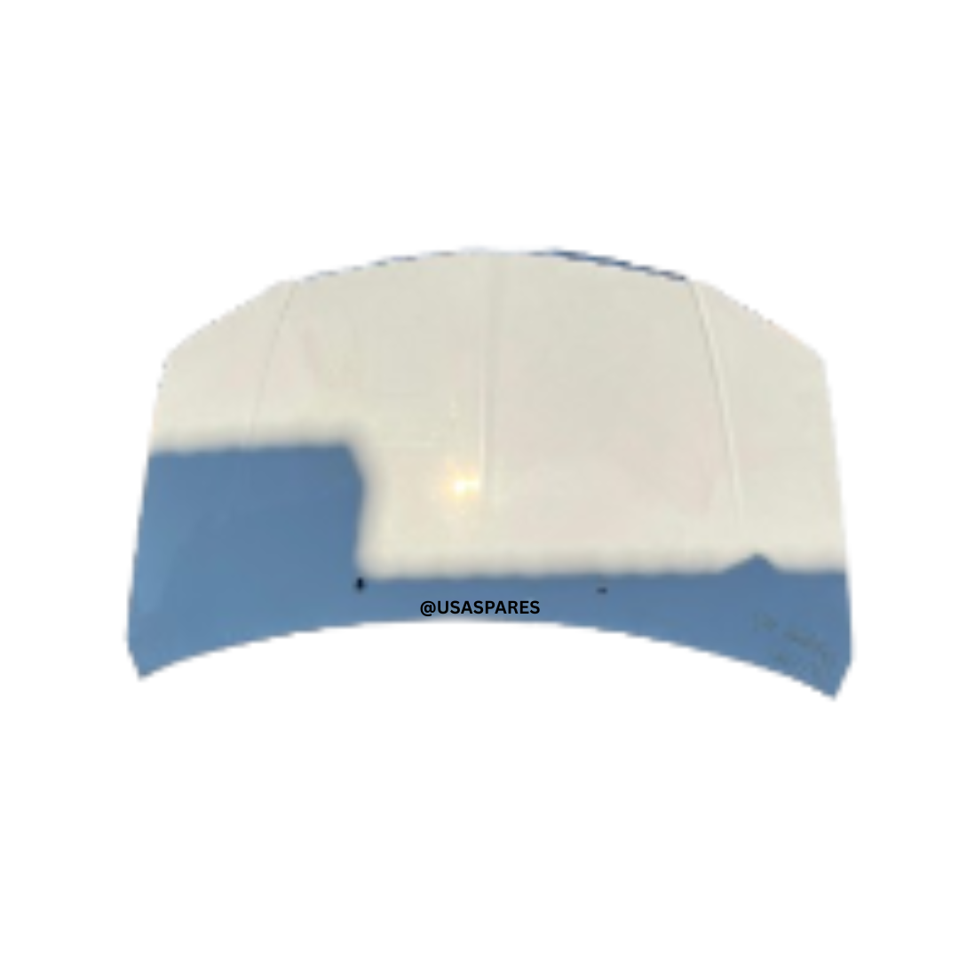 Used Chrysler Grand Voyager bonnet in good condition, OEM fit, suitable for multiple model years, with factory mounting points, ready for installation or repainting.