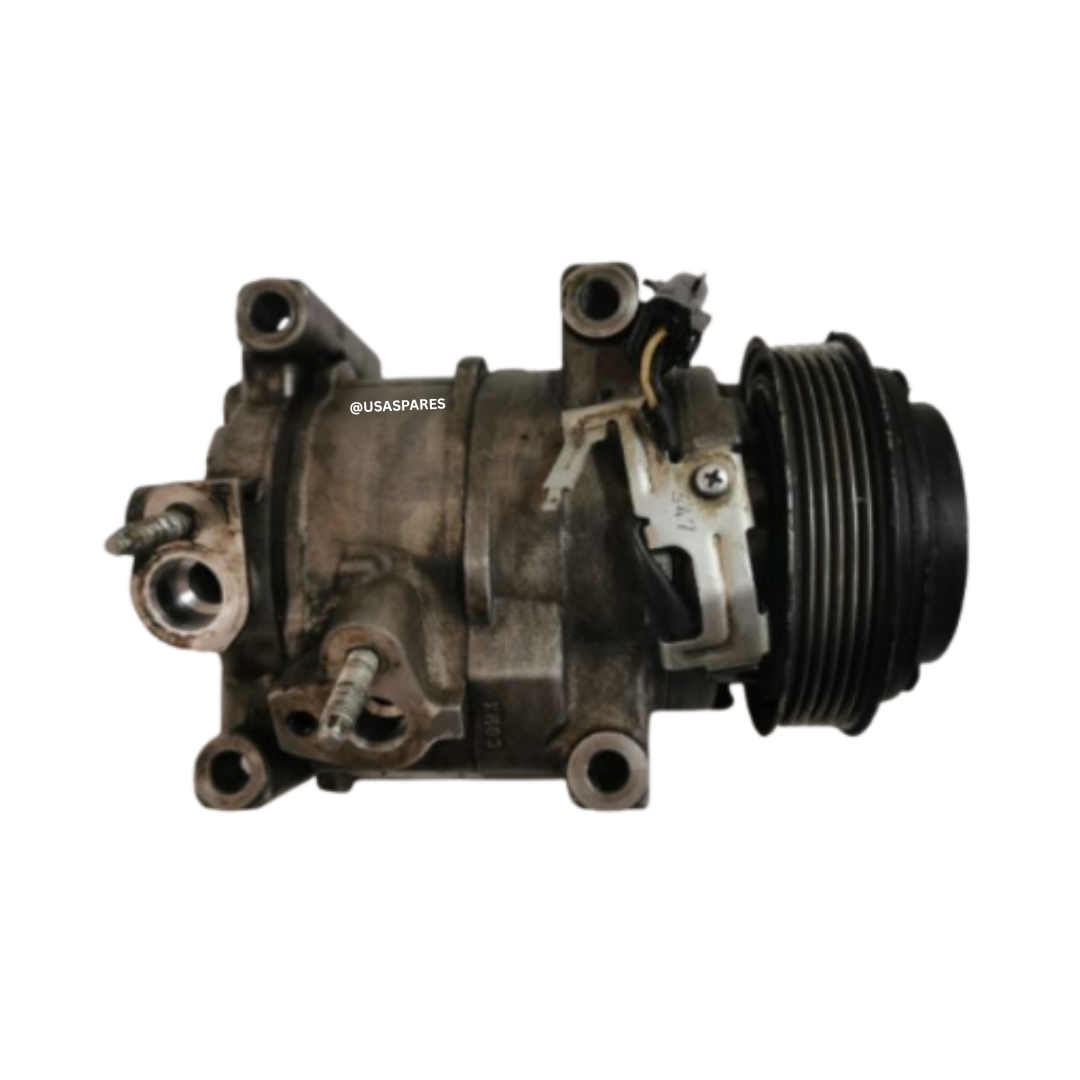 Used Dodge Journey 3.6 aircon pump in good condition, OEM fit, inspected for proper function, ideal for repairing or replacing the vehicle’s air conditioning system.