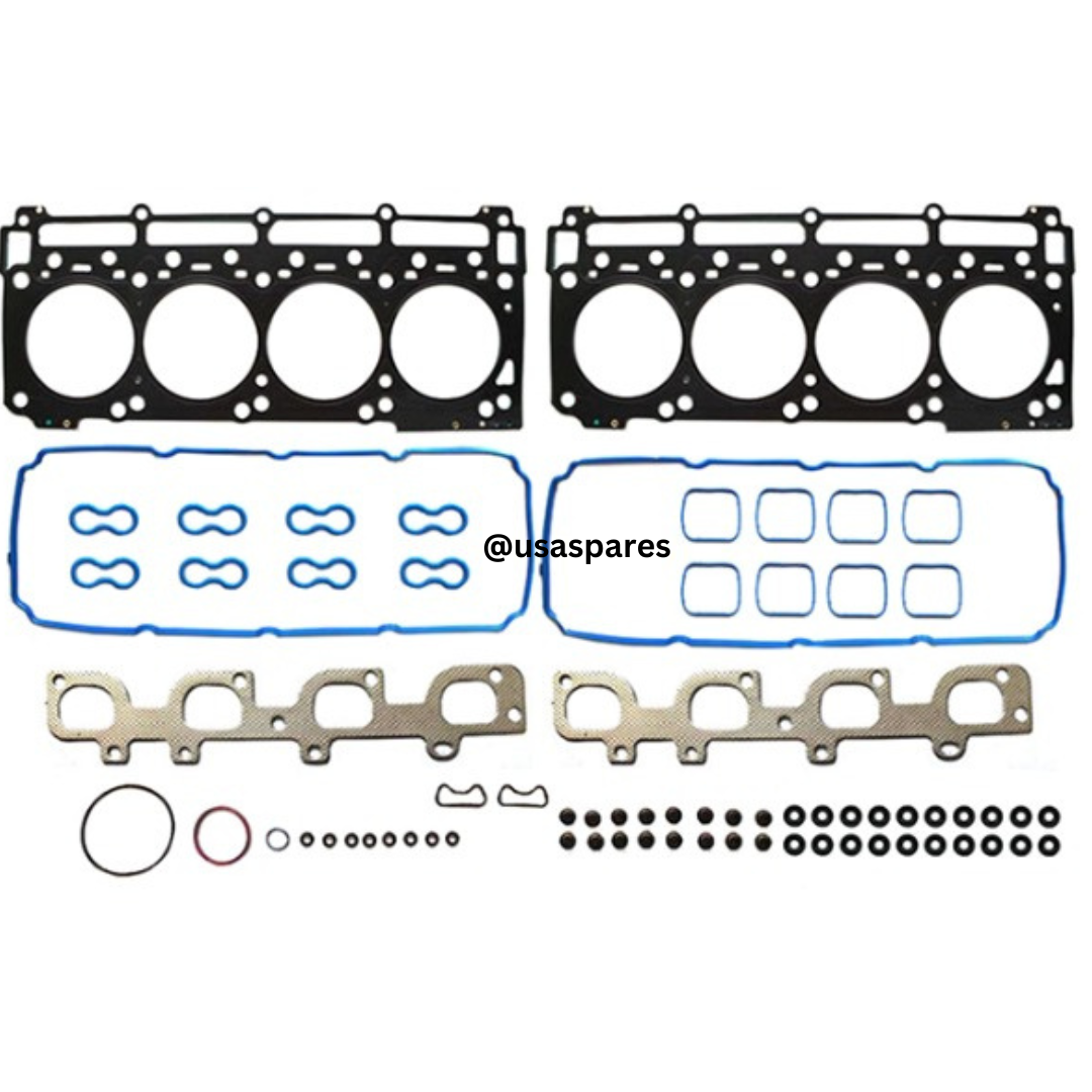 Full gasket set for Jeep Grand Cherokee 6.4 SRT8 – premium OEM kit designed to seal engine components, prevent leaks, and ensure peak performance