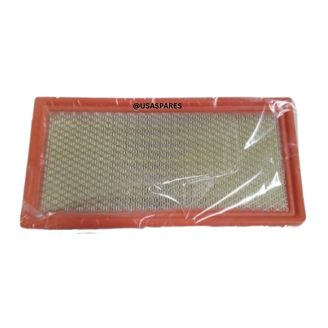Image of a new Dodge Caliber Air Filter featuring a rectangular pleated design, built for efficient airflow and superior engine protection.