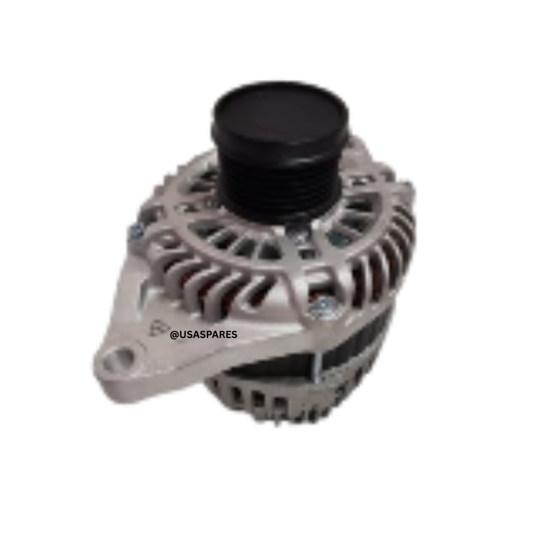 New Dodge Caliber Alternator for 1.8L, 2.0L, and 2.4L engines, featuring a durable aluminum housing and high-output design for 2007–2012 models.