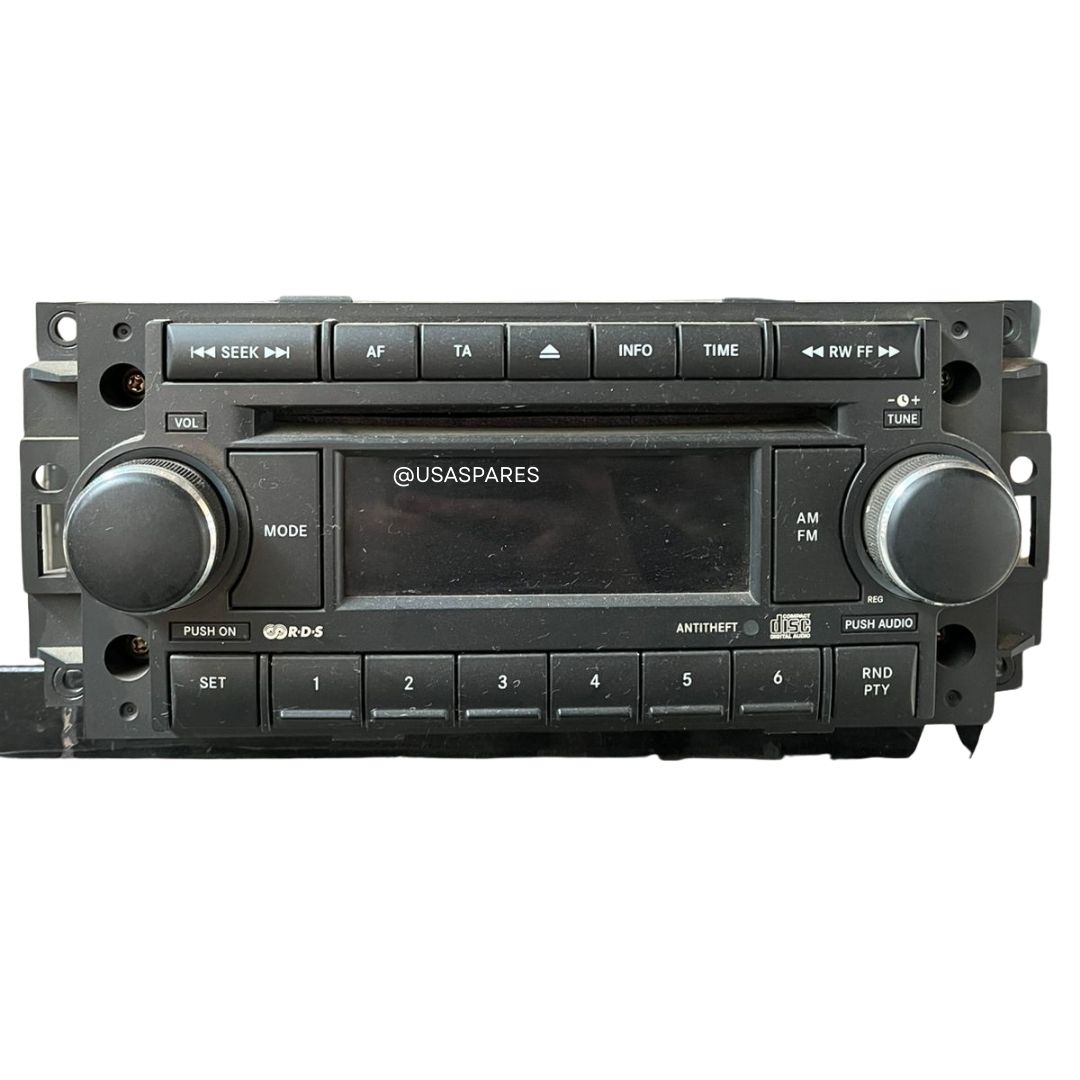 Chrysler 300C 3.5 Used Radio – OEM replacement for clear sound, reliability, and perfect fit.