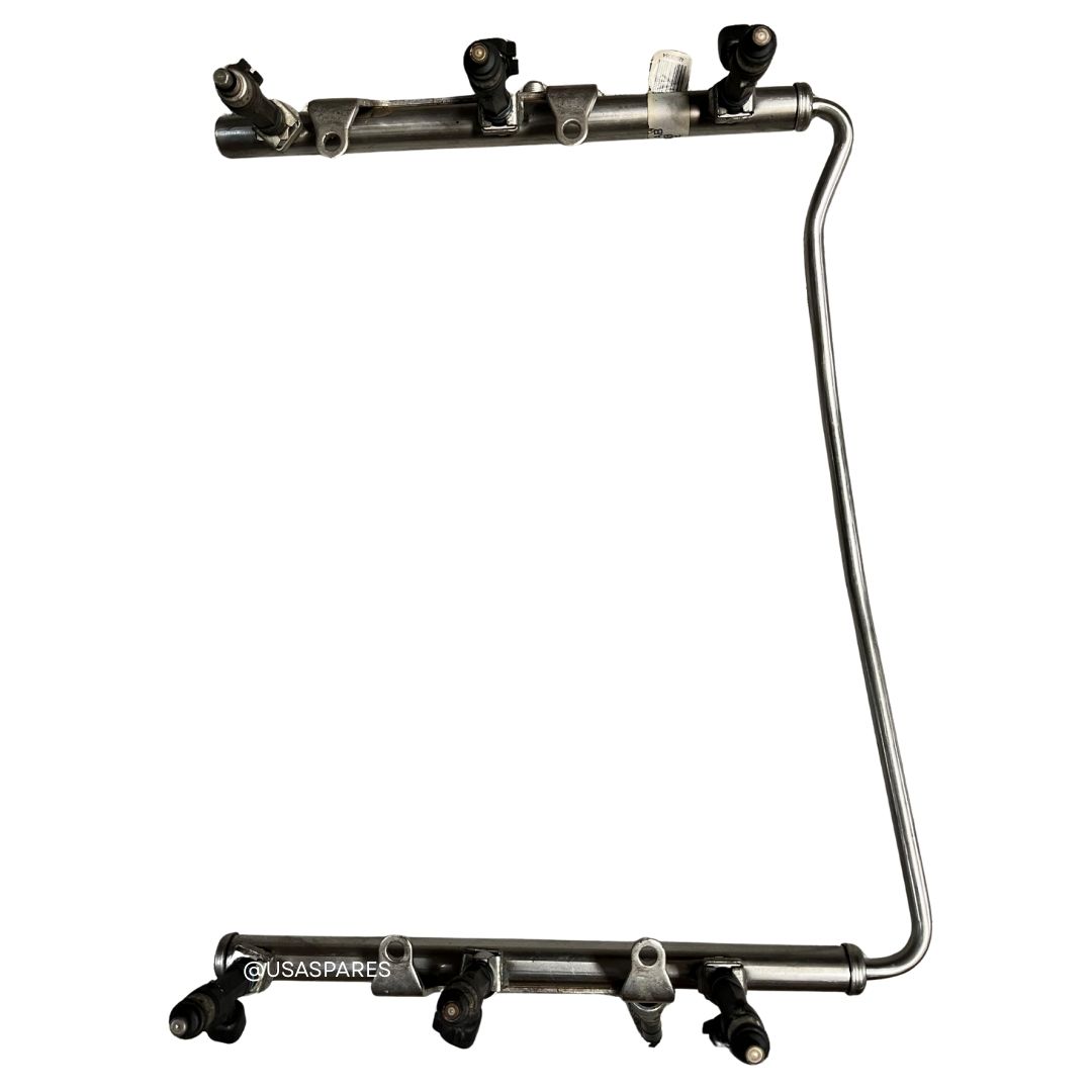 Jeep Cherokee 3.7 KK used fuel rail, OEM part inspected for reliable fuel distribution and durability.