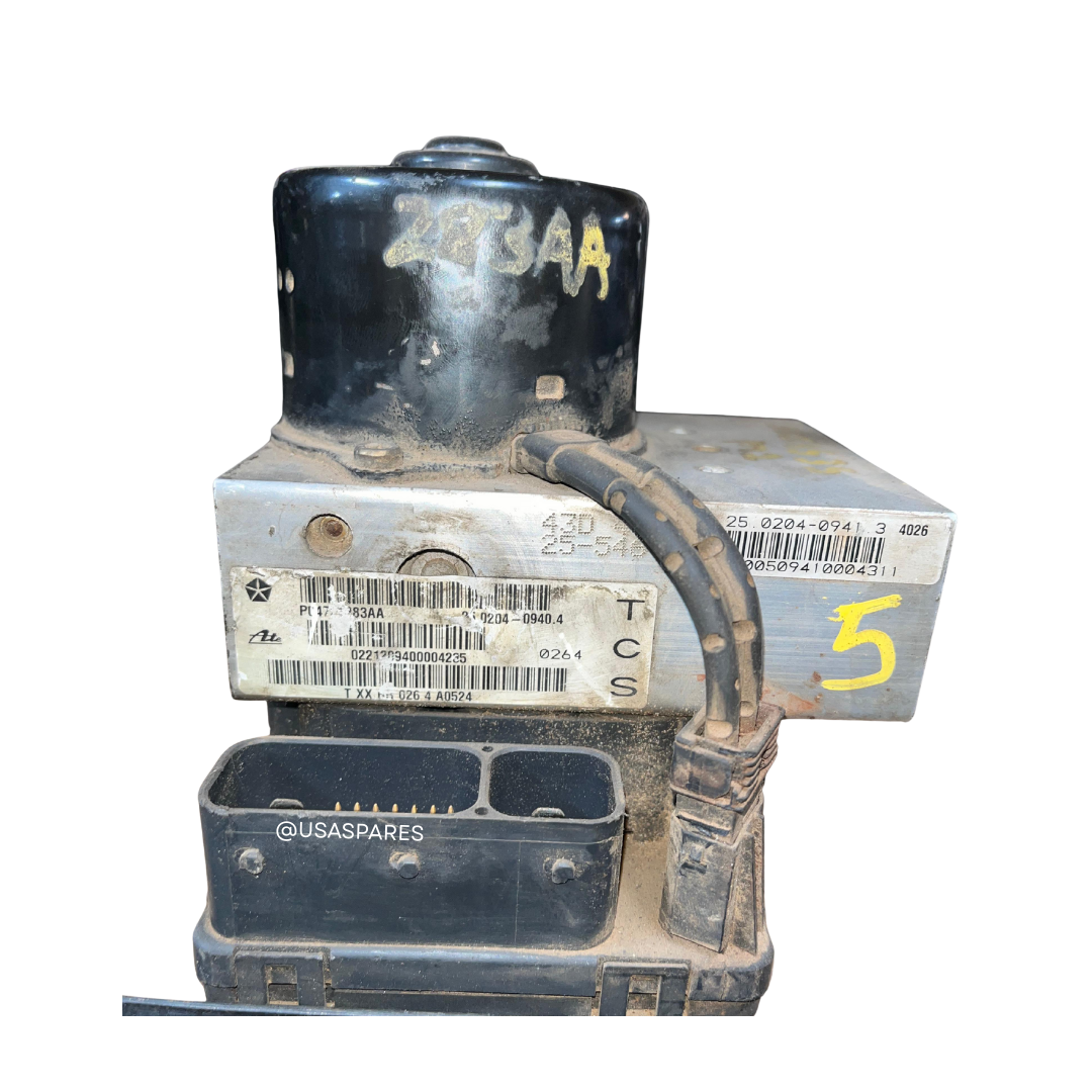 Chrysler Grand Voyager 3.3 Used ABS Pump – OEM-tested replacement for safe and reliable braking.