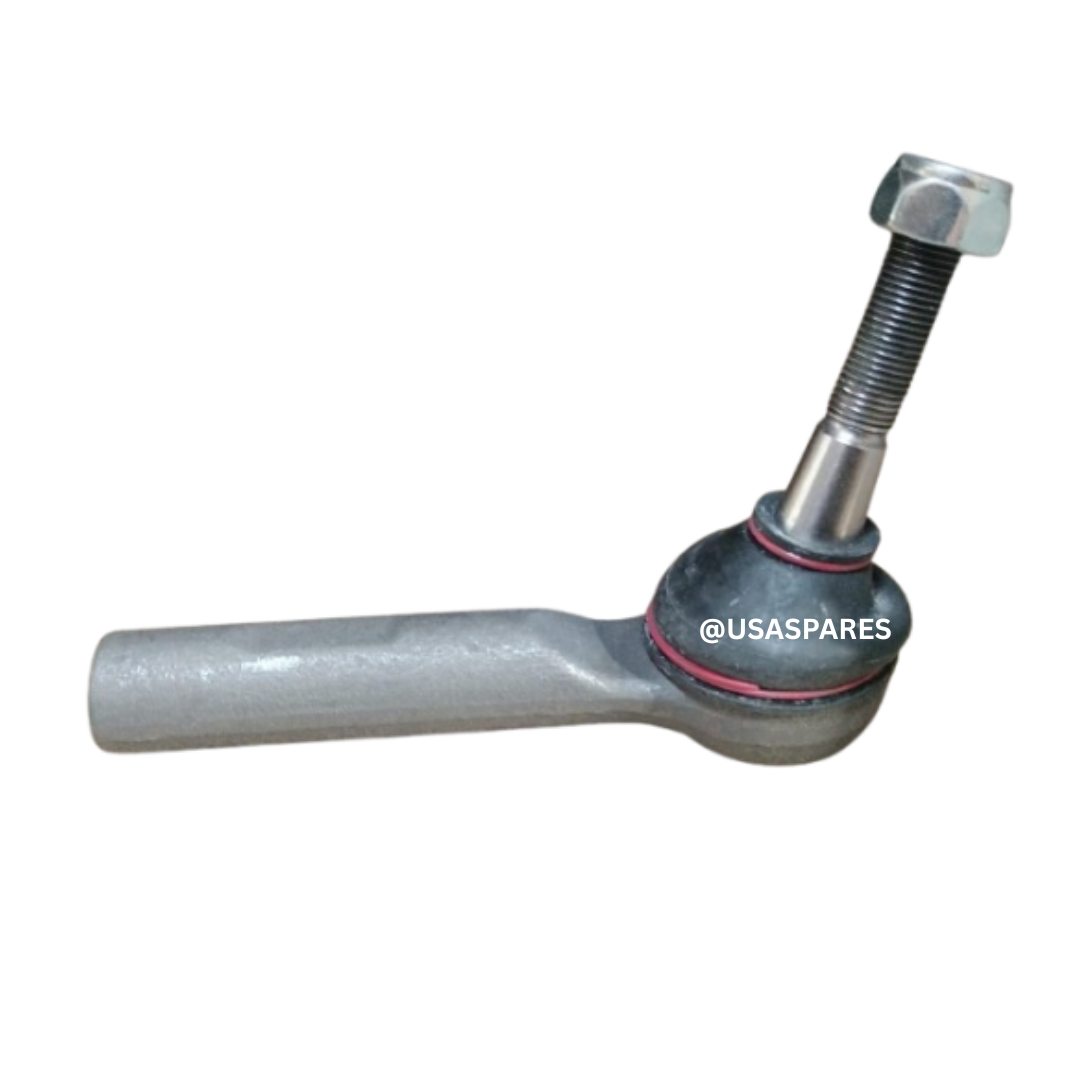 Close-up image of Dodge Caliber New Outer Tie Rod Ends showcasing durable metal construction and precision-engineered design for improved steering and suspension performance.