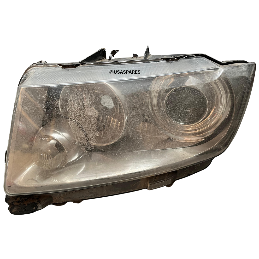Used 2012 Jeep Grand Cherokee 3.6 WK2 headlight, OEM fit, tested replacement for restoring visibility, safety, and vehicle style.