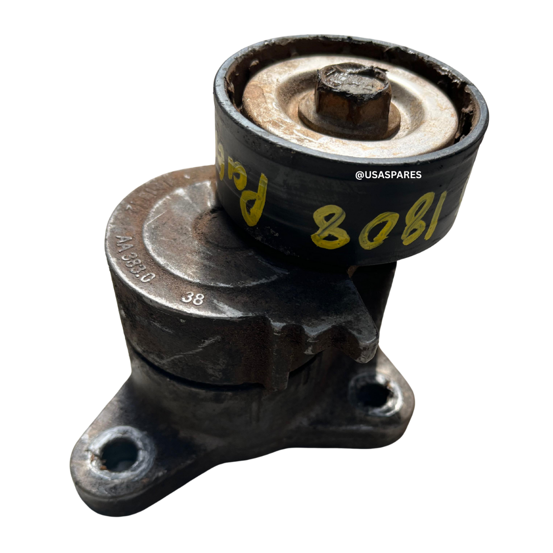 Used 2014 Jeep Patriot 2.4 belt tensioner, OEM tested replacement for restoring serpentine belt function and accessory performance.