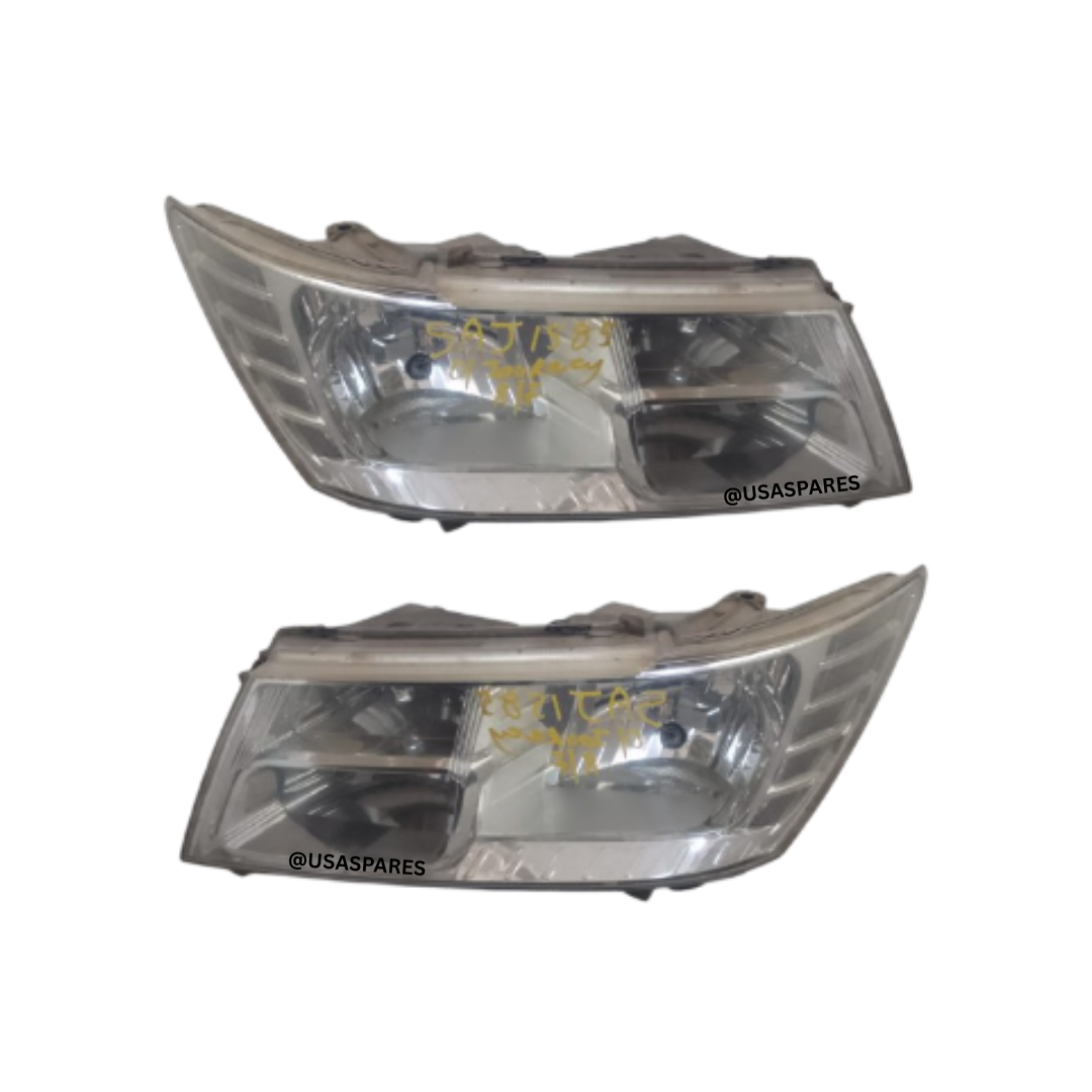 Used Dodge Journey Headlights for 2009 and newer models, OEM quality, clear lenses, fully tested, ideal for replacing damaged or foggy headlights.