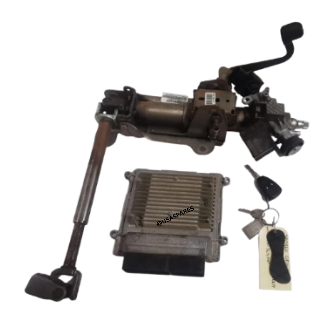 Dodge Caliber 1.8 lockset including ignition barrel, door locks, and keys for secure vehicle access and smooth ignition performance