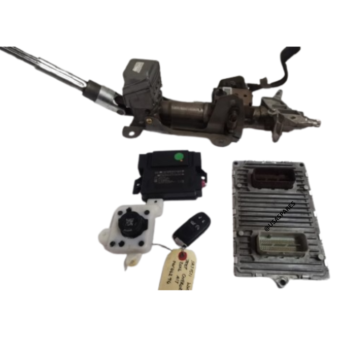 Jeep Cherokee 3.2 KL lockset including ignition barrel, door locks, and keys for secure vehicle access and smooth ignition performance