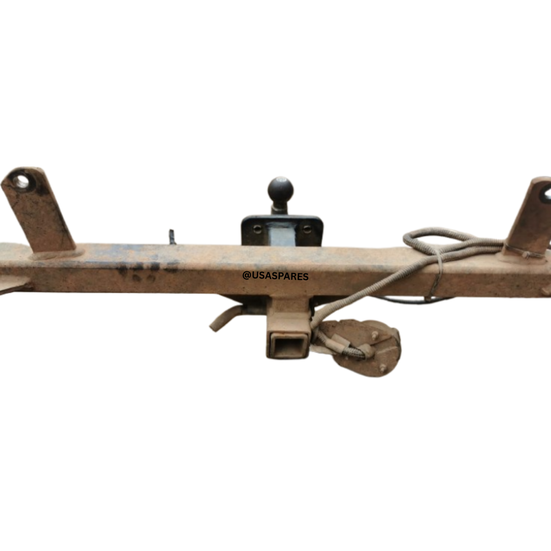 Used Jeep Cherokee KJ tow bar, heavy-duty steel construction, OEM fit, inspected and tested for safe towing performance