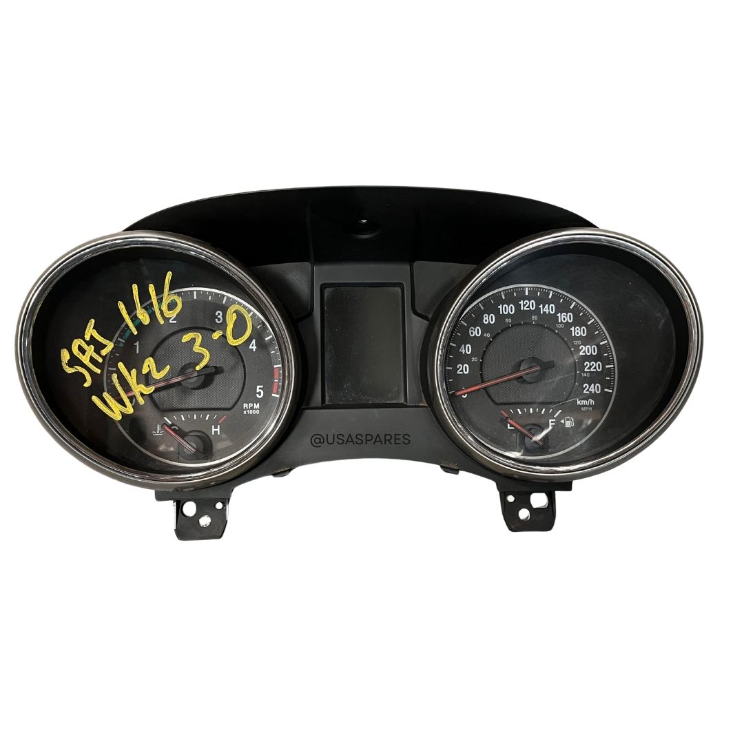 Jeep Grand Cherokee 3.0 WK2 Used Cluster – OEM dashboard instrument cluster for accurate readings.