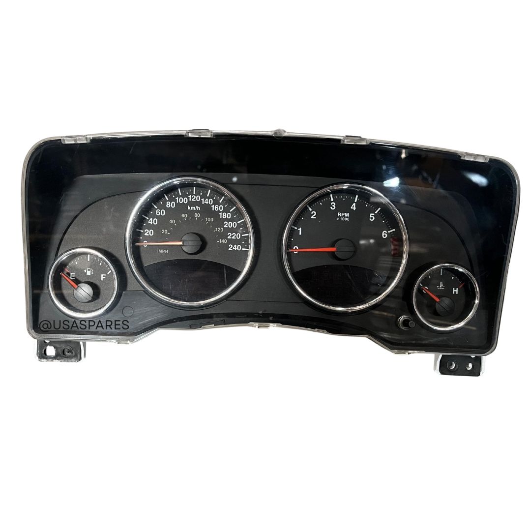 Jeep Compass 2.0 Used Cluster – OEM dashboard instrument cluster for accurate readings and warning lights.