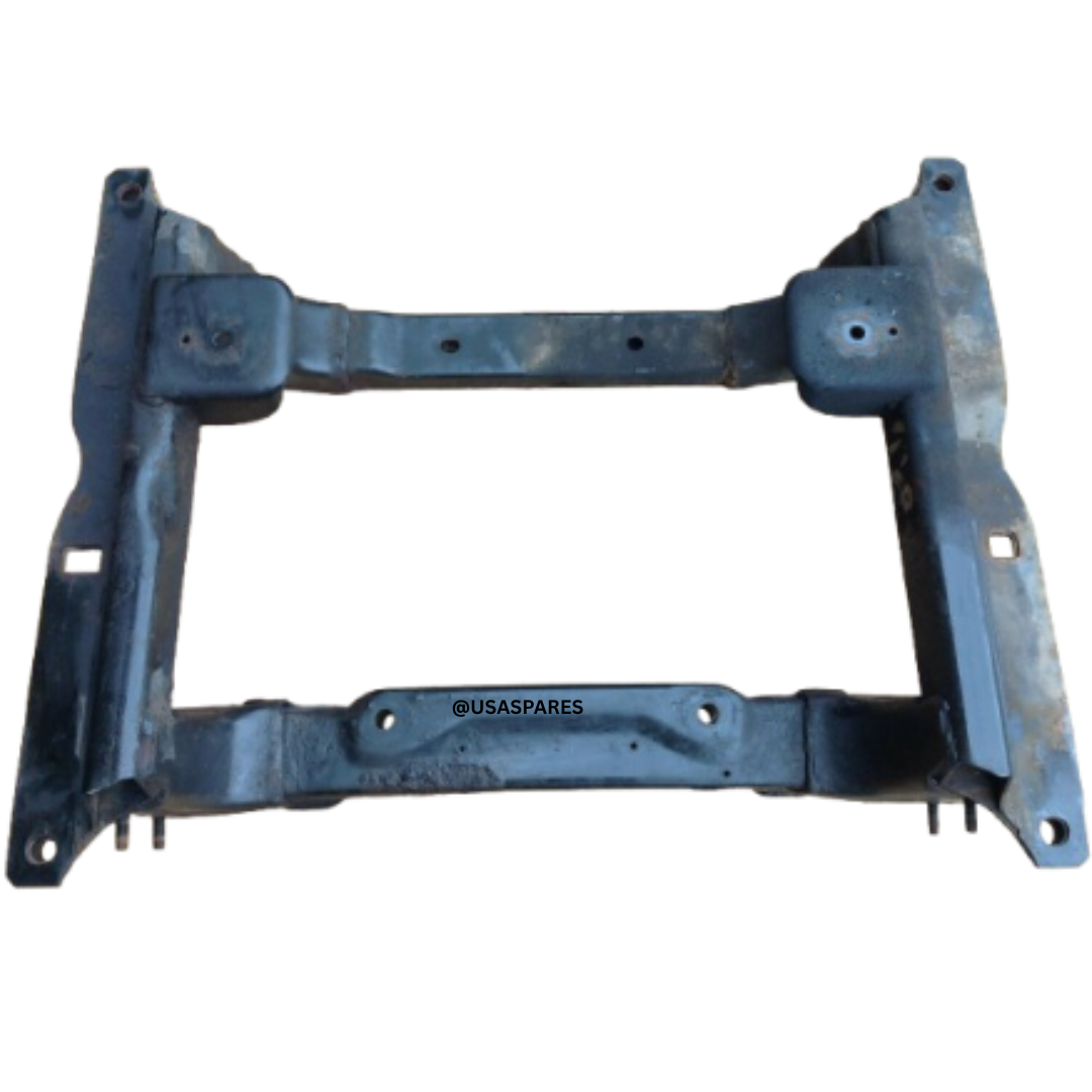 Used Jeep Cherokee 2.8 KJ Subframe showing mounting points and structural design, suitable for engine and suspension support replacement.