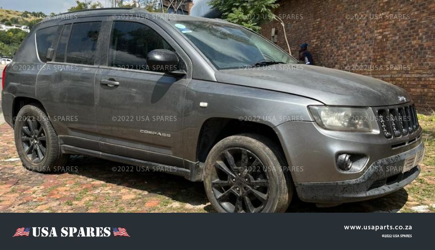 2013 Jeep Compass 2.0 automatic petrol stripping for spares with used OEM engine, gearbox, body, and electrical parts available.