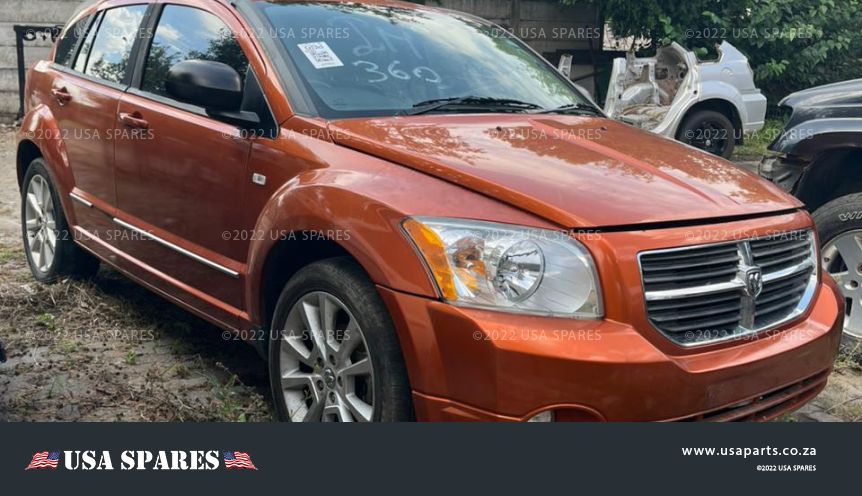 2011 Dodge Caliber 2.0 automatic petrol stripping for spares with used OEM engine, gearbox, body, and electrical parts available.