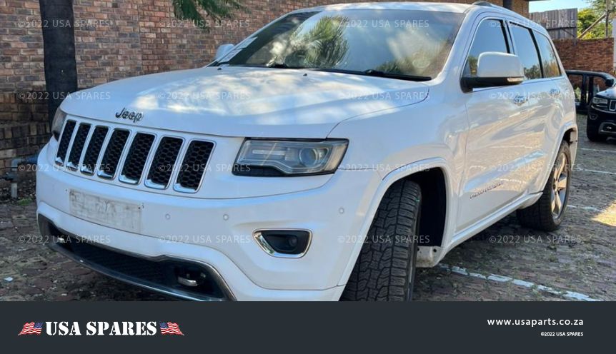 Find quality used parts from a 2014 Jeep Grand Cherokee 3.0 Automatic Diesel stripping for spares. Tested engine, gearbox, suspension, electrical, and body parts available at affordable prices for repairs and maintenance.