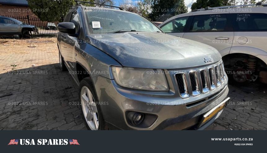 2013 Jeep Compass 2.0 manual petrol stripping for spares with used OEM engine, gearbox, body, and electrical parts available.