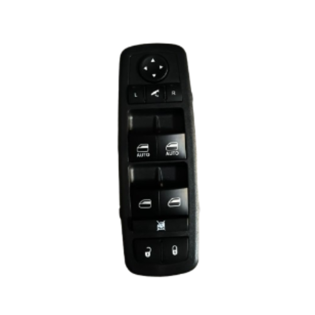 Jeep Grand Cherokee WK2 brand-new window switch designed to control the vehicle’s power windows with reliable and responsive operation. OEM replacement component manufactured from high-quality materials for durability, precise fitment, and long service life. Direct-fit replacement for Jeep Grand Cherokee WK2 models, restoring smooth and convenient window functionality.