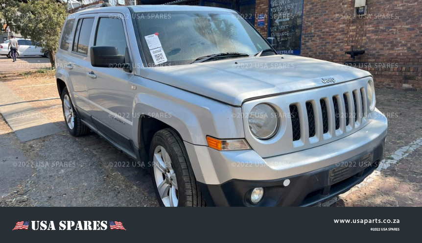 2011 Jeep Patriot 2.4 being stripped for genuine used spares, including engine, gearbox, mechanical, electrical, suspension, body and interior parts. USA Spares Pretoria supplies quality used Jeep Patriot parts.